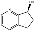 5H-cyclopenta[b]pyridin-7-ol,6,7-dihydro-,(7S)- Structure