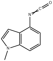 4-ISOCYANATO-1-METHYL-1H-INDOLE Structure