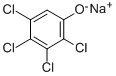 2,3,4,5-TETRACHLOROPHENOL,SODIUMSALT Structure