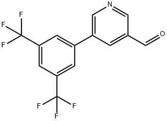 887973-75-3 5-[3,5-Bis(trifluoroMethyl)phenyl]-3-pyridinecarbaldehyde