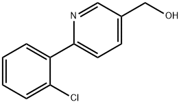 [6-(2-CHLOROPHENYL)PYRIDIN-3-YL]METHANOL Structure