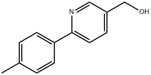 (6-P-TOLYLPYRIDIN-3-YL)METHANOL Structure