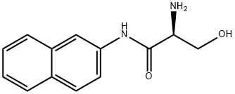 L-SERINE BETA-NAPHTHYLAMIDE Structure