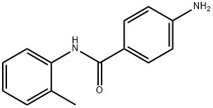 4-amino-N-(2-methylphenyl)benzamide 구조식 이미지