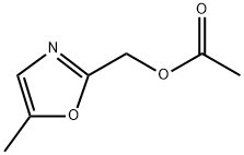 (5-METHYLOXAZOL-2-YL)METHYL ACETATE Structure