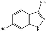 3-아미노-6-하이드록시-1H-인다졸 구조식 이미지