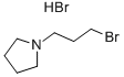 1-(3-브로모프로필)-피롤리딘하이드로브로마이드 구조식 이미지