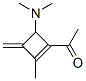 Ethanone, 1-[4-(dimethylamino)-2-methyl-3-methylene-1-cyclobuten-1-yl]- 구조식 이미지