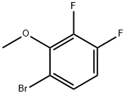 1-브로모-3,4-디플루오로-2-메톡시벤젠 구조식 이미지