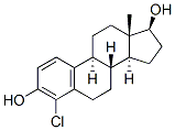 4-chloroestradiol Structure