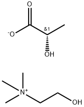 2-HYDROXYETHYL-TRIMETHYLAMMONIUM L-(+)-L Structure