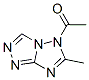 5H-s-Triazolo[4,3-b]-s-triazole, 5-acetyl-6-methyl- (7CI) Structure