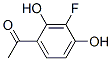 Ethanone,  1-(3-fluoro-2,4-dihydroxyphenyl)- Structure