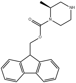 (S)-1-N-FMOC-2-METHYL-PIPERAZINE
 Structure