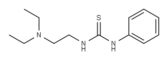 1-[2-(Diethylamino)ethyl]-3-phenylthiourea 구조식 이미지