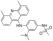 메탄술폰아미드,N-(4-((4,5-디메틸-9-아크리디닐)아미노)-3-(디메틸아미노)페닐)- 구조식 이미지