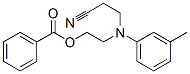 3-methyl-N-cyanoethyl-N-benzoyloxyethylaniline Structure