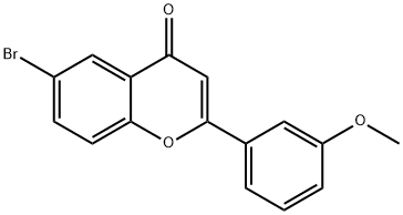 3'-METHOXY-6-METHYLFLAVONE Structure