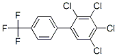 4'-trifluoromethyl-2,3,4,5-tetrachlorobiphenyl Structure