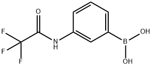 3-(2,2,2-TRIFLUOROACETAMIDO)BENZENEBORONIC ACID Structure