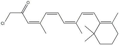 trans-retinoyl chloromethane 구조식 이미지
