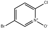 5-Bromo-2-chloropyridine  N-oxide 구조식 이미지