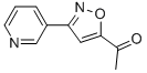 5-ACETYL-3(3-PYRIDYL)-ISOXAZOLE Structure