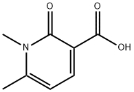 1,6-dimethyl-2-oxo-1,2-dihydropyridine-3-carboxylic acid(SALTDATA: FREE) Structure