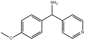 C-(4-메톡시-페닐)-C-피리딘-4-일-메틸아민디히드로클로라이드 구조식 이미지