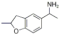 1-(2-methyl-2,3-dihydro-1-benzofuran-5-yl)ethanamine(SALTDATA: HCl) Structure