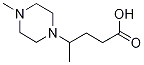 4-(4-methylpiperazin-1-yl)pentanoic acid(SALTDATA: 2HCl 1H2O) Structure