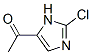 Ethanone,  1-(2-chloro-1H-imidazol-5-yl)- Structure