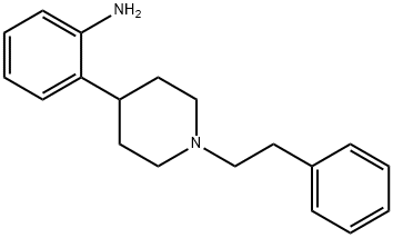 4-(2-아미노페닐)-1-페닐피페리딘 구조식 이미지
