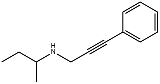 N-(SEC-BUTYL)-3-PHENYLPROP-2-YN-1-AMINE Structure