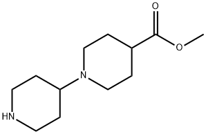 [1,4′]비피페리디닐-4-카르복실산메틸에스테르 구조식 이미지