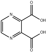 2,3-Pyrazinedicarboxylic acid Structure