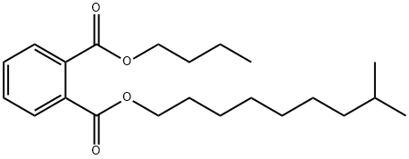8-methylnonyl butyl benzene-1,2-dicarboxylate Structure