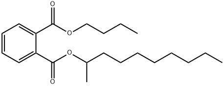 BUTYL-N-DECYL PHTHALATE Structure