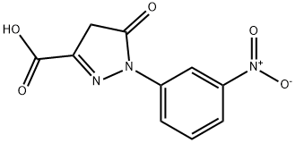 89-27-0 4,5-dihydro-1-(3-nitrophenyl)-5-oxo-1H-pyrazole-3-carboxylic acid
