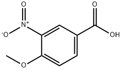 4-метокси-3-нитробензойная кислота структурированное изображение