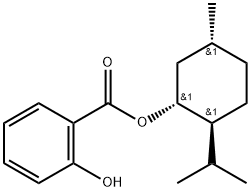 MENTHYL SALICYLATE Structure