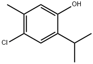 4-CHLORO-2-ISOPROPYL-5-METHYLPHENOL Structure