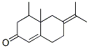 4,4a-dimethyl-6-propan-2-ylidene-4,5,7,8-tetrahydro-3H-naphthalen-2-on e Structure