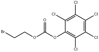 Carbonic acid, 2-bromoethyl pentachlorophenyl ester 구조식 이미지