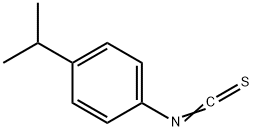 4-ISOPROPYLPHENYL ISOTHIOCYANATE Structure
