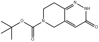 6-N-BOC-5,6,7,8-TETRAHYDRO-PYRIDO[4,3-C]PYRIDAZIN-3-OL Structure
