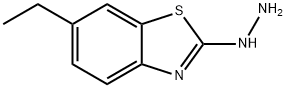 6-ETHYL-2(3H)-BENZOTHIAZOLONE HYDRAZONE Structure