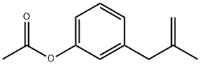 3-(3-ACETOXYPHENYL)-2-METHYL-1-PROPENE Structure