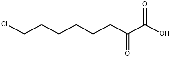 8-CHLORO-2-OXOOCTANOIC ACID Structure