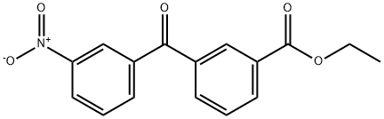 3-ETHOXYCARBONYL-3'-NITROBENZOPHENONE Structure